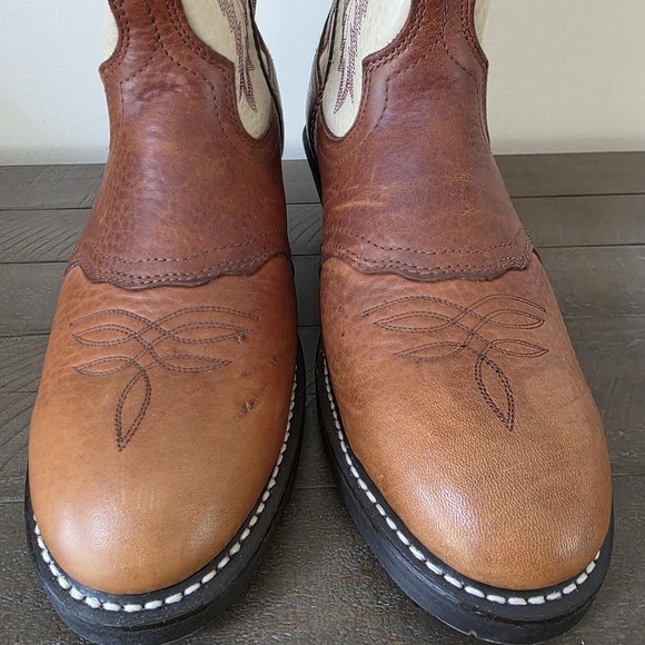 Laredo Western Leather Boots - Mens Size 9.5 - Picture 3 of 11
